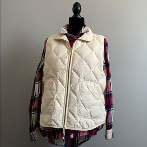 Tan J Crew Vest